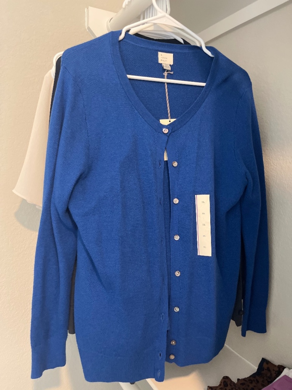 Royal Blue Cardigan